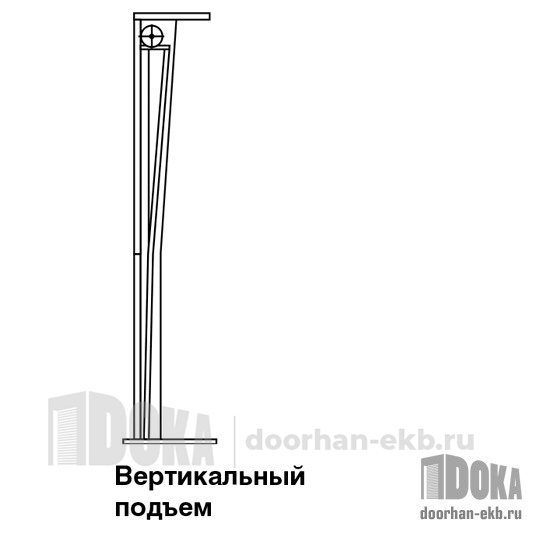 Ворота промышленные DoorHan с вертикальным типом подъема