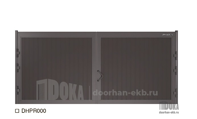 Распашные ворота на заказ от производителя DoorHan - тип 01