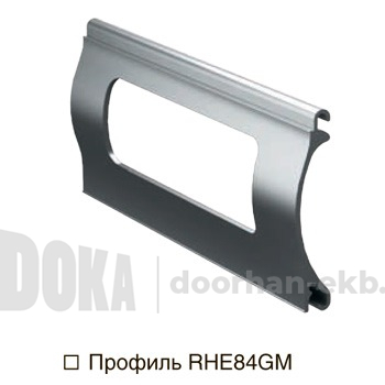 Профиль RHE84GM на решетчатые рольставни DoorHan в Екатеринбурге