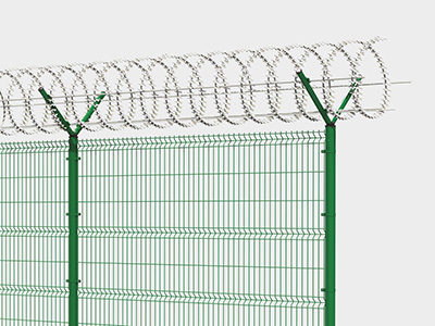 Спиральные барьеры безопасности - 3Д заборы и ограждения Дорхан