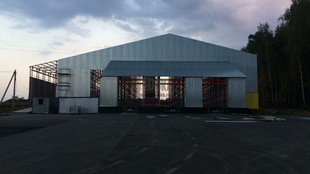 Самонесущий склад в Екатеринбурге — компания Дока