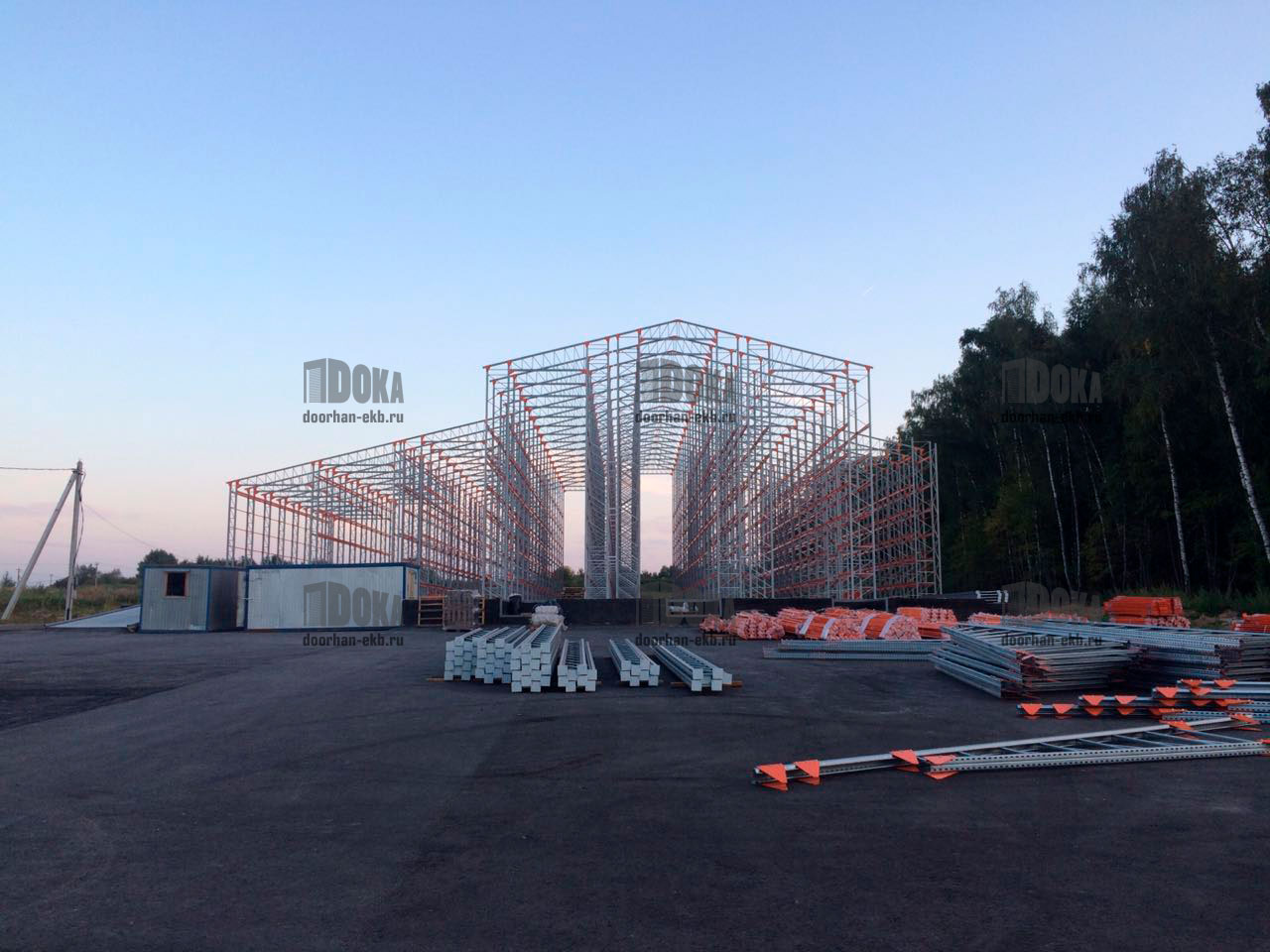 Самонесущий быстровозводимый склад - компания Дока в Екатеринбурге