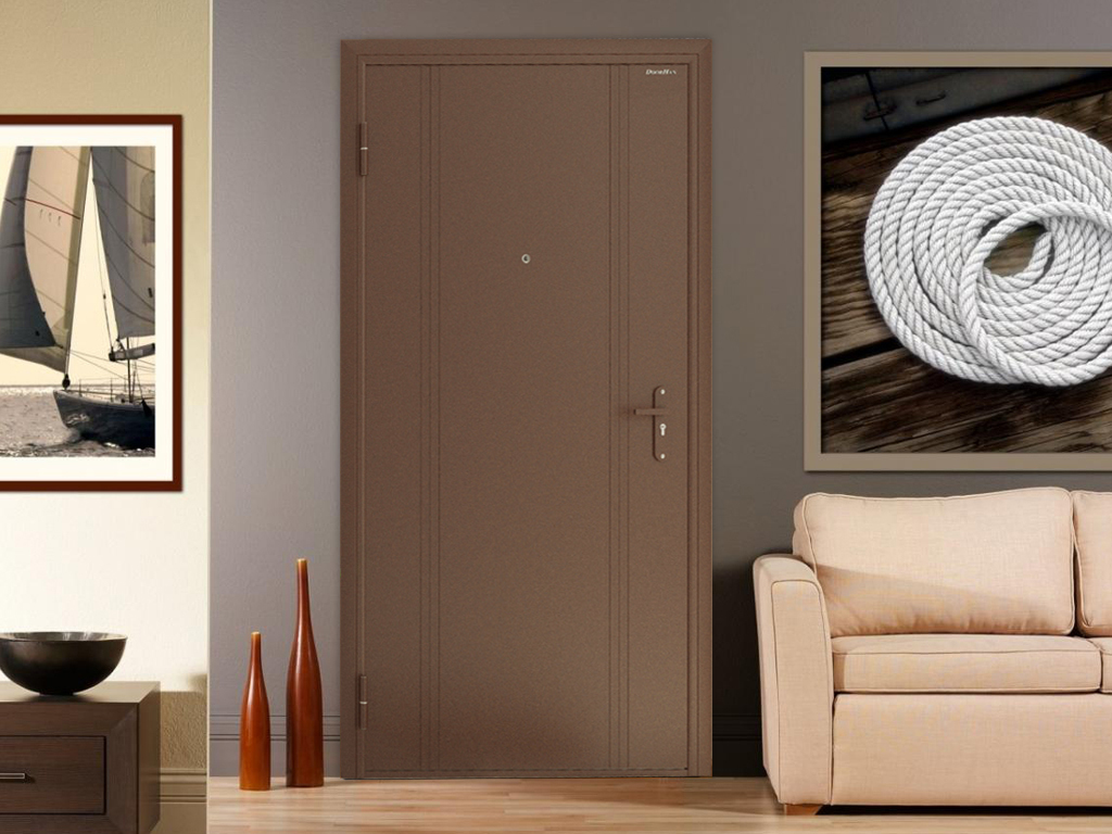 дверь эко дизайн симметрия цвет антик медь  - компания Дока-Дорхан