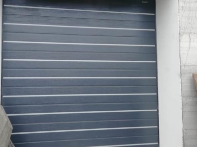 Ворота гаражные секционные с торсионными пружинами  цвет серый  RAL7004 - Дока-Дорхан
