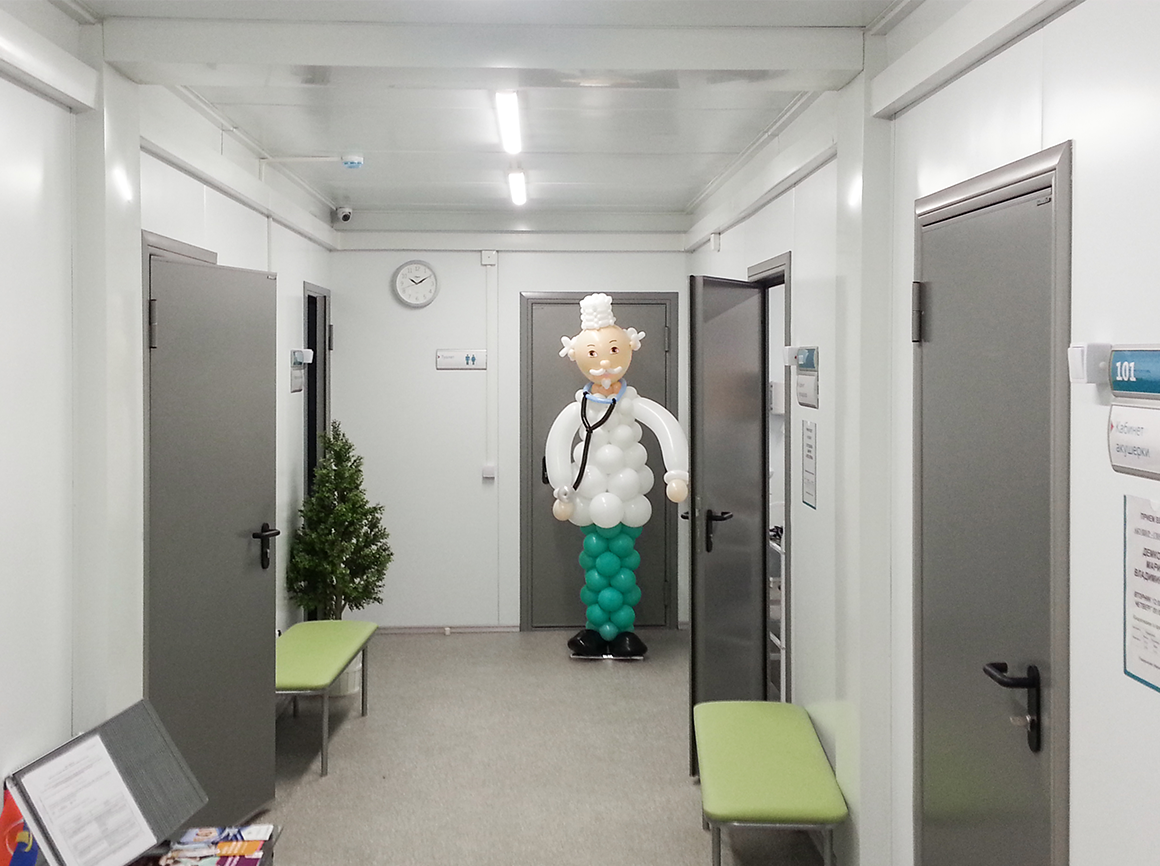 Медицинский пункт модульное здание DoorHan  с гарантией от производителя  -Компания Дока в Екатеринбурге
