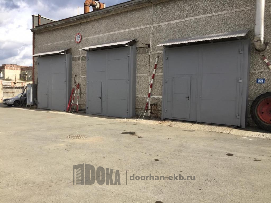 Промышленные распашные ворота для Екатеринбурггаз — Дока-Дорхан