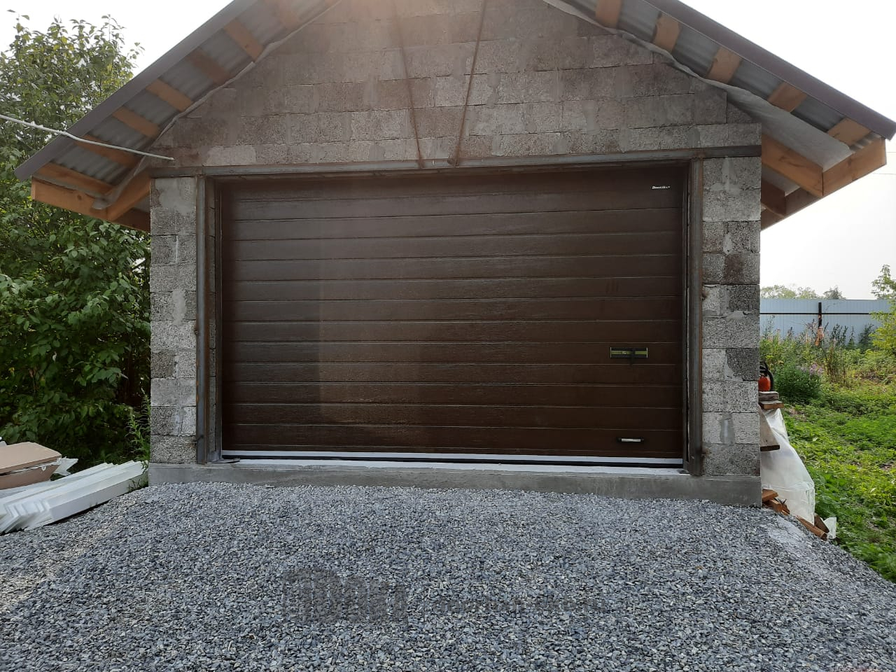 Ворота автоматические для гаража RSD02ALU — 2500*2400