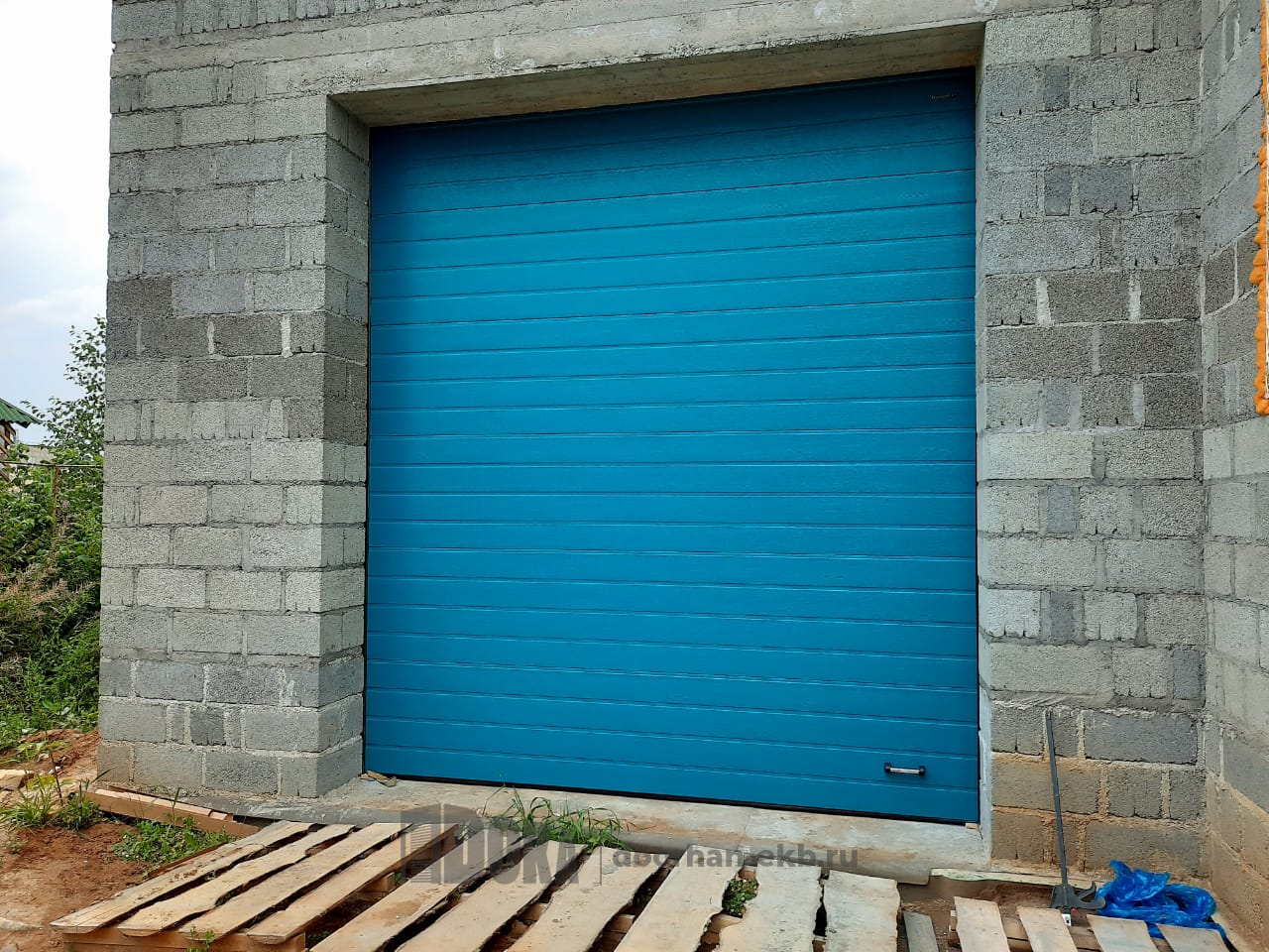 Ворота алюминиевые для гаража RSD02ALU — 2900*2400