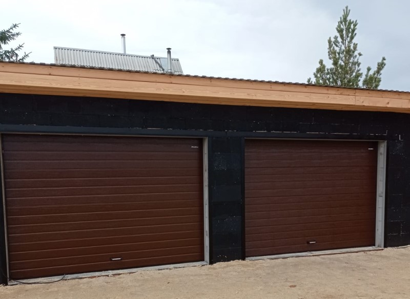 Cекционные гаражные ворота RSD02 — 2800*2200