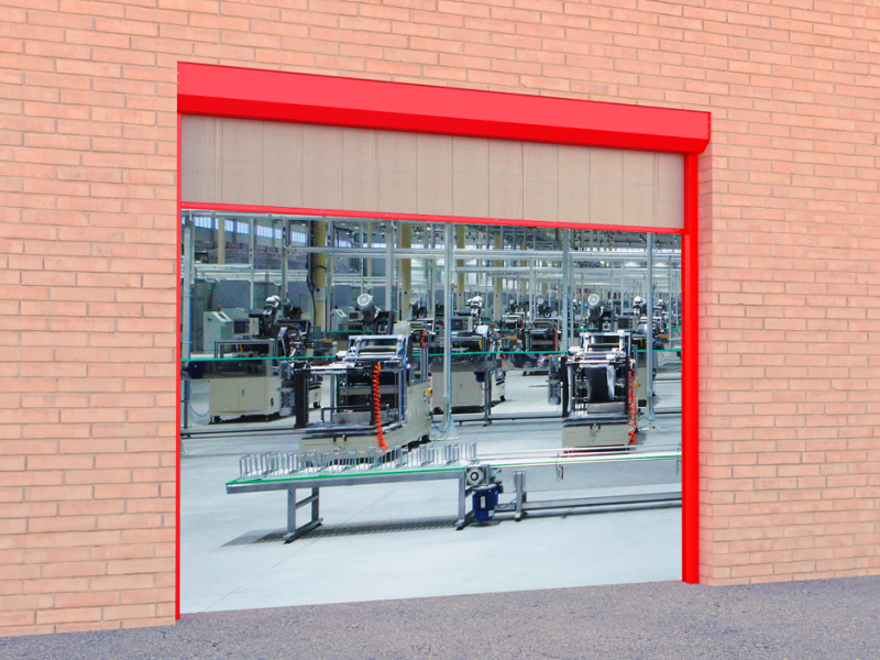 Противопожарная штора IE60 для склада и промышленных комплексов по выгодной стоимости